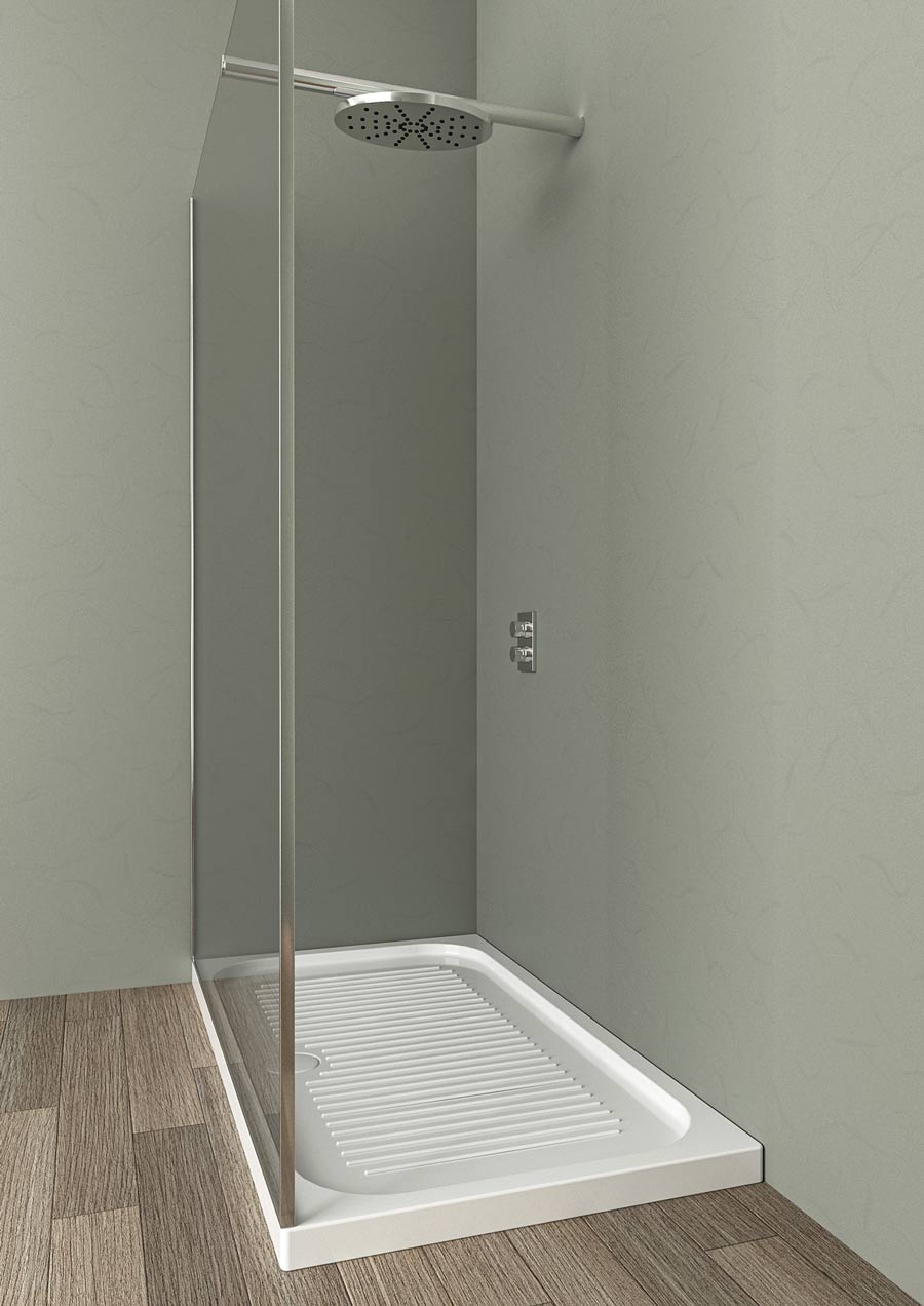 Piatto Doccia 70X120 H6: scopri di più su doccia con seduta, mobile  lavanderia chiuso e rubinetterie grohe »