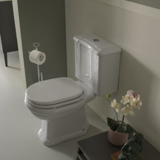 Wc monoblocco scarico al suolo EVER