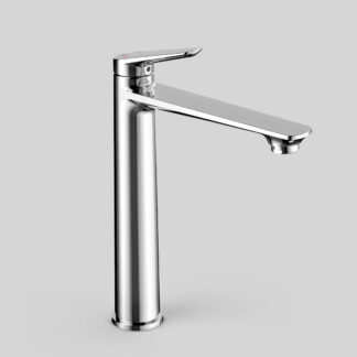 MISCELATORE LAVABO DA PIANO SENZA SCARICO - MAGGIORE nichel spazzolato