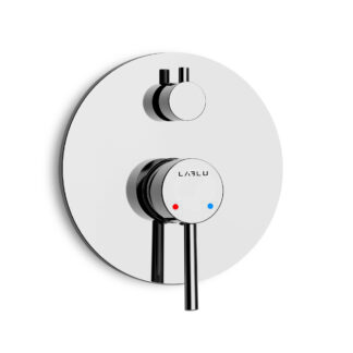 Miscelatore doccia a incasso 2 VIE Serie VICO OTTONE SPAZZOLATO