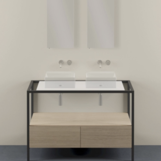struttura-a-terra-in-metallo-con-cassettone-e-doppio-foro-120x55cm
