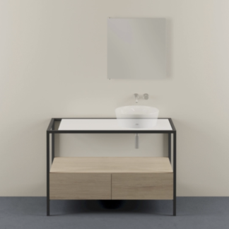 struttura-a-terra-in-metallo-con-cassettone-e-foro-a-destra-120x55cm
