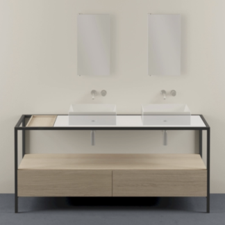 struttura-a-terra-in-metallo-con-cassettone-e-doppio-foro-180x55cm