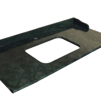 Top in marmo EVER da 100 cm con alzatina