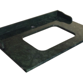 Top in marmo EVER da 82 cm con alzatina