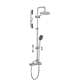 Colonna doccia MINI MASTER || Paffoni