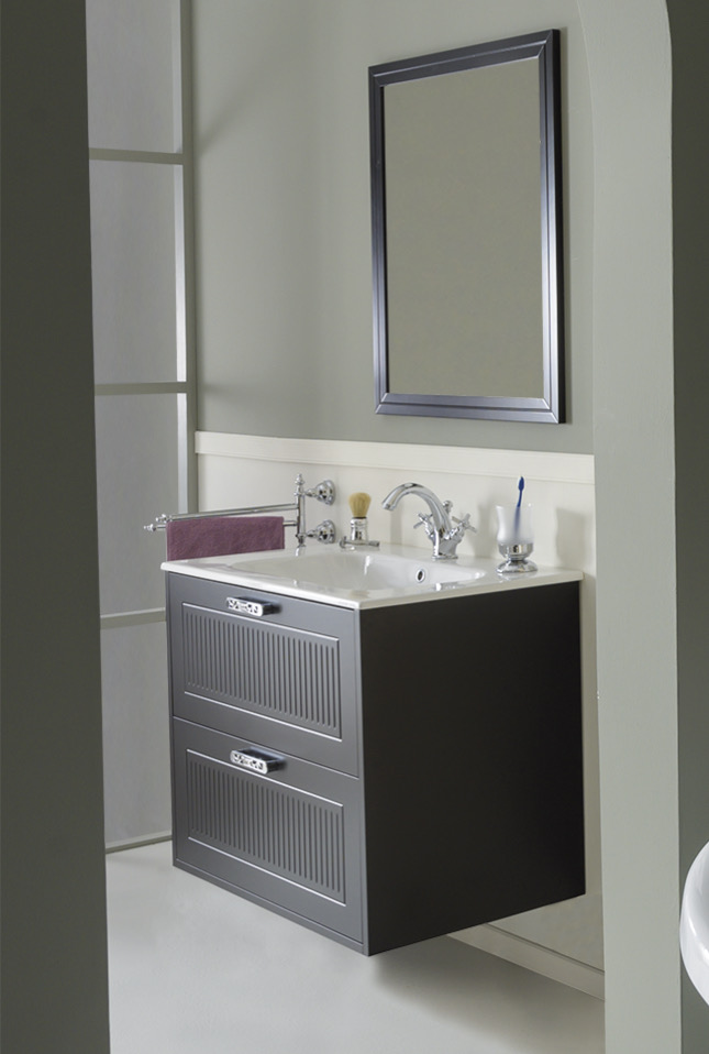 EVER Mobile sospeso 100 cm con due cassetti &ndash; Art. 9016